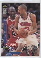 Grant Hill (Guarded by Michael Jordan)