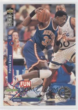 1995-96 Upper Deck Collector's Choice - [Base] - Player's Club #183 - Patrick Ewing