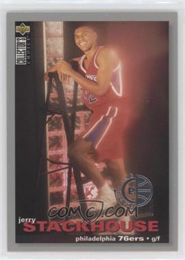 1995-96 Upper Deck Collector's Choice - [Base] - Player's Club #220 - Jerry Stackhouse [EX to NM]