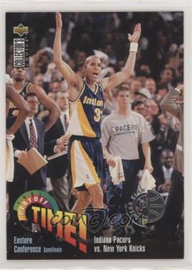 1995-96 Upper Deck Collector's Choice - [Base] - Player's Club #359 - Eastern Conference Semifinals - Pacers vs. Knicks