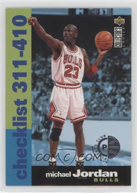 1995-96 Upper Deck Collector's Choice - [Base] - Player's Club #410 - Michael Jordan