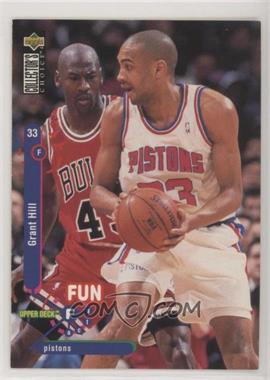 1995-96 Upper Deck Collector's Choice - [Base] #173 - Grant Hill (Guarded by Michael Jordan)