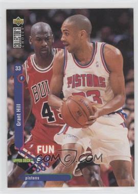 1995-96 Upper Deck Collector's Choice - [Base] #173 - Grant Hill (Guarded by Michael Jordan)