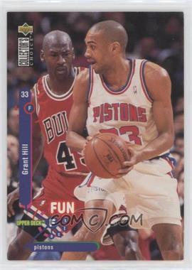 1995-96 Upper Deck Collector's Choice - [Base] #173 - Grant Hill (Guarded by Michael Jordan) [EX to NM]