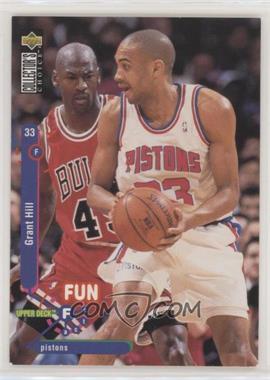 1995-96 Upper Deck Collector's Choice - [Base] #173 - Grant Hill (Guarded by Michael Jordan)