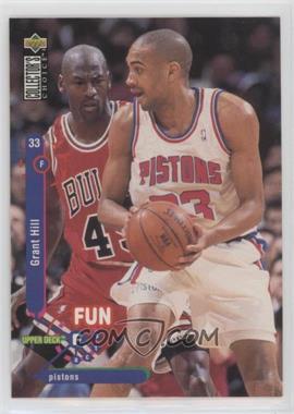 1995-96 Upper Deck Collector's Choice - [Base] #173 - Grant Hill (Guarded by Michael Jordan)
