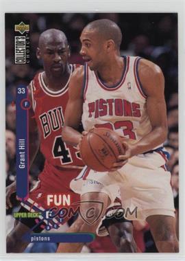 1995-96 Upper Deck Collector's Choice - [Base] #173 - Grant Hill (Guarded by Michael Jordan)