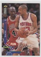 Grant Hill (Guarded by Michael Jordan)