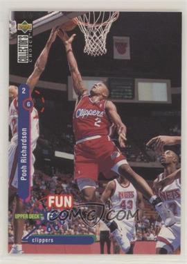 1995-96 Upper Deck Collector's Choice - [Base] #177 - Pooh Richardson