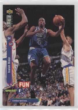 1995-96 Upper Deck Collector's Choice - [Base] #181 - Isaiah Rider