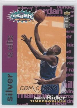 1995-96 Upper Deck Collector's Choice - Crash the Game Redemption Scoring - Silver #C12.1 - Isaiah Rider (vs. Celtics)