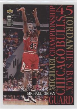 1995-96 Upper Deck Collector's Choice - Michael Jordan He's Back Crash the Game #M2 - Michael Jordan