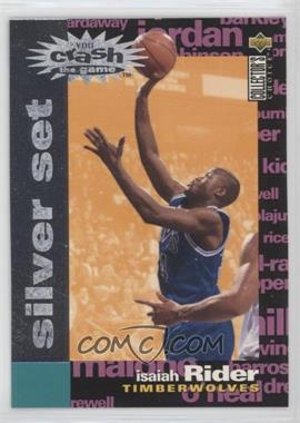 1995-96 Upper Deck Collector's Choice - Prize Crash the Game - Silver Scoring #C12 - Isaiah Rider