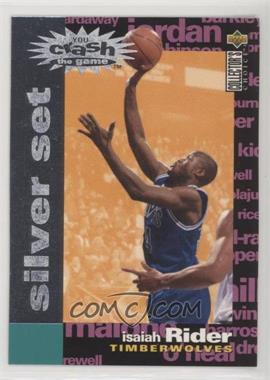 1995-96 Upper Deck Collector's Choice - Prize Crash the Game - Silver Scoring #C12 - Isaiah Rider