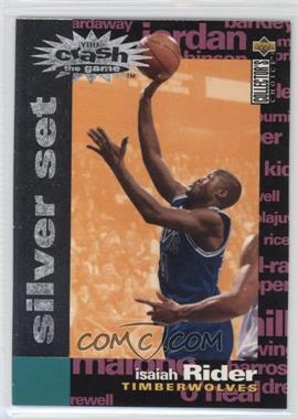 1995-96 Upper Deck Collector's Choice - Prize Crash the Game - Silver Scoring #C12 - Isaiah Rider