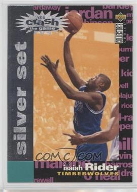 1995-96 Upper Deck Collector's Choice - Prize Crash the Game - Silver Scoring #C12 - Isaiah Rider