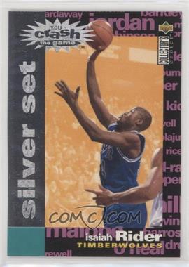 1995-96 Upper Deck Collector's Choice - Prize Crash the Game - Silver Scoring #C12 - Isaiah Rider