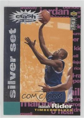 1995-96 Upper Deck Collector's Choice - Prize Crash the Game - Silver Scoring #C12 - Isaiah Rider