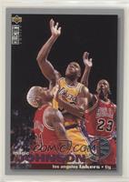 Magic Johnson (Guarded by Michael Jordan) [EX to NM]