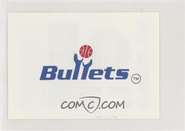 1995-96 Upper Deck Collector's Choice European Stickers - [Base] #203 - Washington Bullets