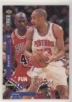Fun Facts - Grant Hill (Guarded by Michael Jordan) [EX to NM]