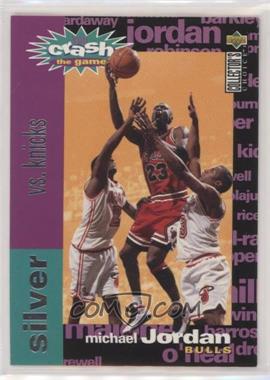 1995-96 Upper Deck Collector's Choice International French I - Crash the Game Redemption Scoring - Silver #C1 - Michael Jordan