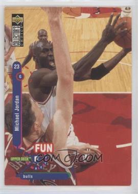 1995-96 Upper Deck Collector's Choice International German I - [Base] #169 - Fun Facts - Michael Jordan [EX to NM]