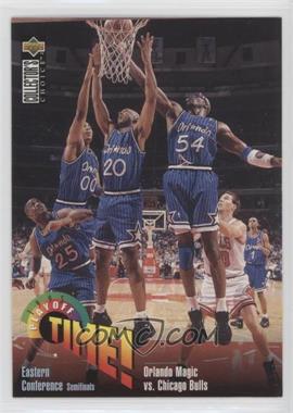 1995-96 Upper Deck Collector's Choice International German II - [Base] #148 - Playoff Time! - Horace Grant
