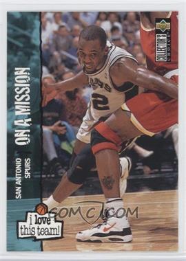 1995-96 Upper Deck Collector's Choice International Japanese - [Base] #389 - I Love This Team! - Sean Elliott