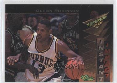 1995 Classic Superior Pix - Instant Impact #2 - Glenn Robinson