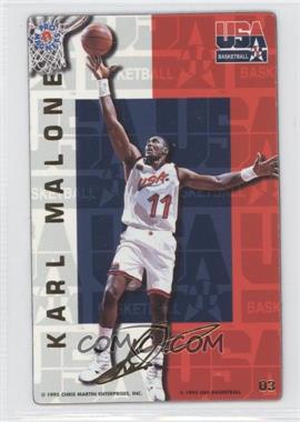 1995 Pro Magnets USA Basketball - [Base] #03 - Karl Malone