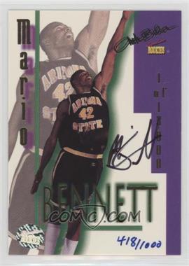 1995 Signature Rookies Autobilia - [Base] - Autographs #27 - Mario Bennett /1000