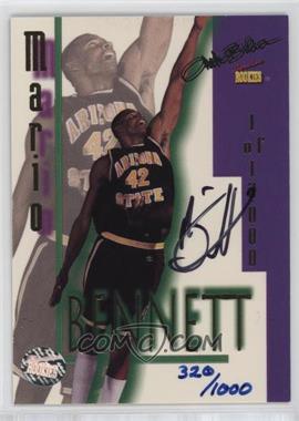 1995 Signature Rookies Autobilia - [Base] - Autographs #27 - Mario Bennett /1000