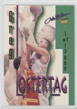 1995 Signature Rookies Autobilia - [Base] #28 - Greg Ostertag /13000 [Noted]