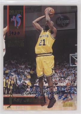 1995 Signature Rookies Draft Day - [Base] - Authentic Signatures #48 - Ray Jackson /7750