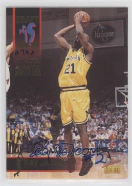 1995 Signature Rookies Draft Day - [Base] - Authentic Signatures #48 - Ray Jackson /7750