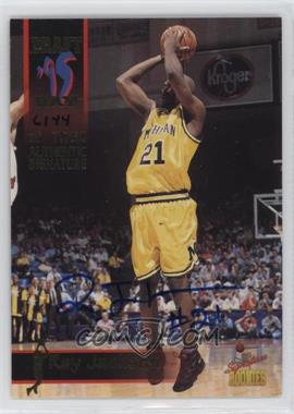 1995 Signature Rookies Draft Day - [Base] - Authentic Signatures #48 - Ray Jackson /7750