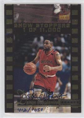 1995 Signature Rookies Draft Day - Show Stoppers - Authentic Signatures #D2 - Damon Stoudamire /1050