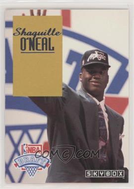 1995 Skybox Shaquille O'Neal Commemorative Sheet - [Base] - Cut Singles #S21 - Shaquille O'Neal (1992-93 Skybox Draft Picks)