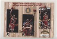 Michael Jordan (Salutes Michael Jordan's Return) [EX to NM] #/45,000