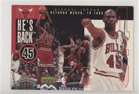 Michael Jordan (In White Jersey on Far Right Photo) [EX to NM]