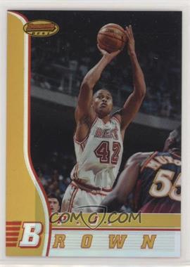 1996-97 Bowman's Best - [Base] - Refractor #12 - P.J. Brown [EX to NM]