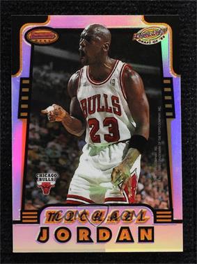 1996-97 Bowman's Best - Honor Roll - Refractor #HR2 - Michael Jordan, Hakeem Olajuwon [Noted]