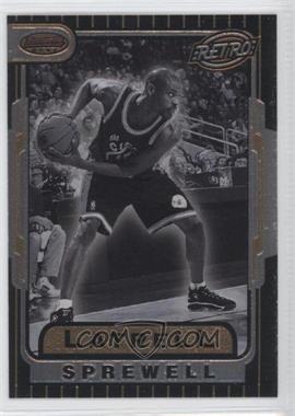 1996-97 Bowman's Best - Retro #TB14 - Latrell Sprewell