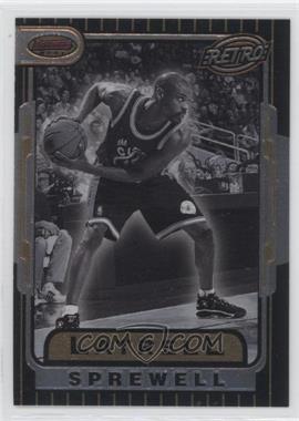 1996-97 Bowman's Best - Retro #TB14 - Latrell Sprewell