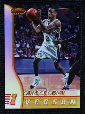 1996-97 Bowman's Best - Rookies - Refractor #R1 - Allen Iverson