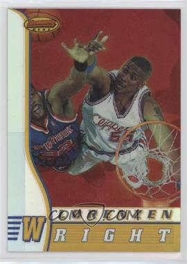 1996-97 Bowman's Best - Rookies - Refractor #R7 - Lorenzen Wright [EX to NM]