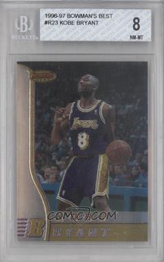 1996-97 Bowman's Best - Rookies #R23 - Kobe Bryant [BGS 8 NM‑MT]