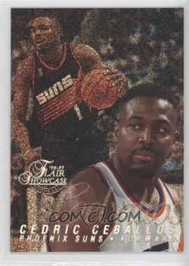 1996-97 Flair Showcase - [Base] - Row 0 #89 - Cedric Ceballos