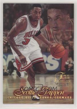 1996-97 Flair Showcase - [Base] - Row 1 #27 - Scottie Pippen [EX to NM]